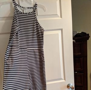 Striped jumpsuit